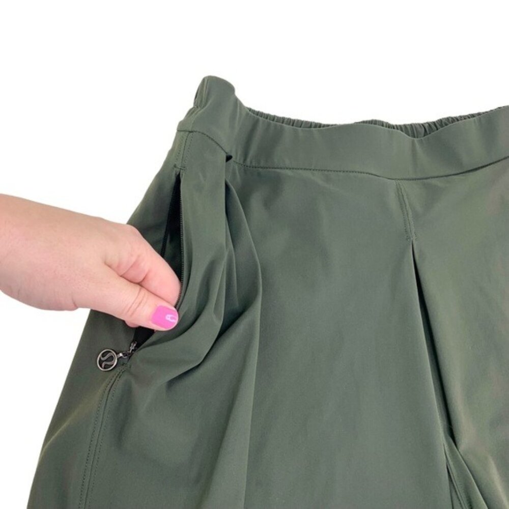 Lululemon City Summer Skort  in Green - Picture 4 of 6